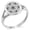 Silver, variant on Stainless Steel Aphrodite Greek Goddess of Love Minimalist Oval Top Polished Statement Signet Ring