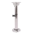 thumbnail image 4 of Adjustable Table Pedestal Stand Base for RV Marine Caravan Boat Motorhome Height Silver, 4 of 11