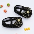 thumbnail image 5 of Siilsaa Girls Shoes Dress Shoes Flower Girl Flats Ballet Bow Mary Jane Ankle Strap Wedding Party Shoes for Toddler Little Big Kid Black,5, 5 of 6