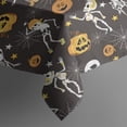 thumbnail image 5 of Dancing Skeletons Halloween Pattern Square Tablecloth,Waterproof Square Table Cover,Wipeable Spillproof Washable Table Cover for Home Kitchen Party Decor 60"x60"(152x152cm), 5 of 6