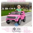 thumbnail image 3 of Telyswee Kids 12V Ride on Car 4.5 MPH Ride on Toys for Toddlers 3-8, Electric Car with Parent Remote Control, Music Player, MP3, LED Lights, for Boys Girls, 3 of 7