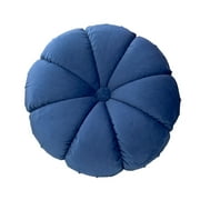 Fold sofa cushion pillow, pumpkin round pillow home decoration seat sofa bed car pillow