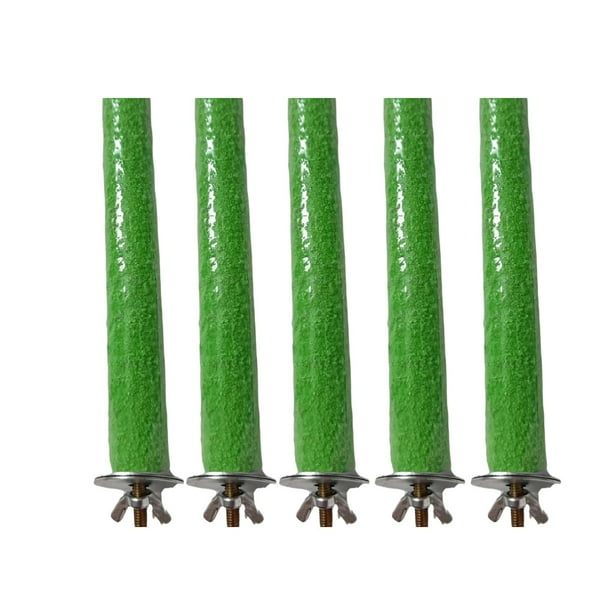 Jaula para pájaros, percha de madera, soporte para pájaros, palos, patas de poste, juguetes para moler, soporte para pájaros de juguete 40 cm
