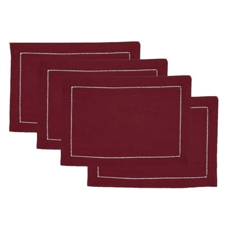 

Fennco Styles Classic Hemstitch Design Table Linen Collection