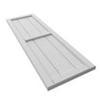 thumbnail image 6 of Ekena Millwork 10 3/4"W x 32"H True Fit PVC, Two Board Framed Board-n-Batten Shutters, White (Per Pair - Hardware Not Included), 6 of 8