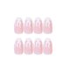 thumbnail image 4 of Prensa en las uñas 24 piezas Rosa uñas postizas llama uñas postizas, 11 Feliz Sencillez, 4 of 5