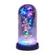 thumbnail image 2 of Eoozwa 3 Packs Gold-Plated Artificial Rose in Glass Dome with LED Lights Romantic Birthday Gift for Valentine's Day Home Decor Anniversary Present, 2 of 6