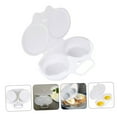 thumbnail image 6 of Soimiss Portable Egg Maker for Microwave with Fine Plastic Material White Color Easy to Clean and Dishwasher Safe 70ml, 6 of 6