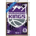 thumbnail image 3 of NBA Sacramento Kings - Maximalist Logo 23 Wall Poster, 22.375" x 34" Framed, 3 of 5