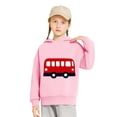 thumbnail image 6 of Frostluinai Kids Hoodies Toddler Girls Sweatshirts Little Boys Pullover 2-7Y Navy Blue Pink Red Yellow Long Sleeve Warm Fleece Hoodies, 6 of 6
