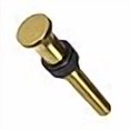 thumbnail image 3 of Native Trails DR120-BG 1.5" Dome Drain, Brushed Gold, 3 of 4