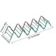 thumbnail image 2 of Stainless Steel Wavy Taco Stand Taco Stand Taco Stand, 2 of 6