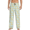 thumbnail image 1 of Fotbe Roosters Pantalones de Pijama para Hombre, Pantalones de Dormir, Pantalones de Casa con Cintura Ajustable y Bolsillos-Large, 1 of 6
