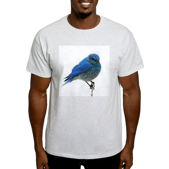 CafePress - Mountain Blue Bird Men's Value T Shirt - Men's Classic Graphic T-Shirt