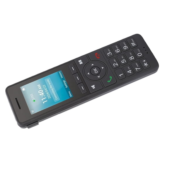 Phone 4G LTE Cordless Phone Portable Wifi 2.4in Color Screen Desktop Phone for Dect VoIP Black