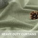 thumbnail image 3 of Cortinas Pitalk Blackout, color verde salvia, 132 x 259 cm, 2 paneles, 3 of 9