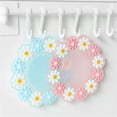 thumbnail image 4 of EMOWRASUL Silicone Trivets Mats for Hot Dishes - Cute Silicone Pot Holders Hot Pads for Kitchen 2 Pcs（Pink）, 4 of 8
