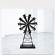 thumbnail image 5 of Monstrate Molino de viento Decoración de casa de campo Rústico Interior Simple Exquisito Mobiliario Adorno decorativo Decoración con soporte Decoración del hogar Monstrate HA062319-00B, 5 of 6