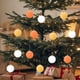 thumbnail image 4 of Adornos navideños, bolas de terciopelo de 8 cm (3,15 pulgadas) para árbol de Navidad, baby shower, primera Navidad de niñas, fiesta de cumpleaños., 4 of 6