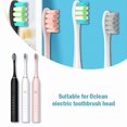thumbnail image 3 of 10 Replacement Electric Toothbrush Heads for Oclean Black{HH}, 3 of 5