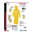 thumbnail image 2 of Gabardina Impermeable Urrea Talla Extra Extra Grande USIM34, 2 of 3