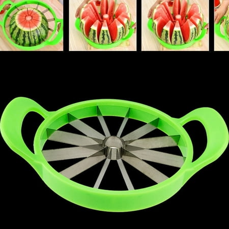 Cablevantage New Fruit Watermelon Melon Cantaloupe Stainless Steel Cutter Slicer Kitchen Tool