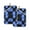 Two-Dimensional Graphic Design, variant on Iauyy 2 Pack Hot Pads for Kitchen Heat Resistant&Non Slip Potholders,Thickness 8mm Heat Resistant up to 170° for Oven Mitts Kitchen Decor 7x9.8in,The Effect Of Broken Glass
