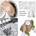 thumbnail image 5 of Kitchen for Utensils Towel Cleaning Household Tableware Cloth Dish Towel Hand Kitchen Microfiber Grass Green Leaves Walls Planks, 5 of 6