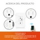 thumbnail image 3 of Tomacorriente Inteligente Wi-Fi Multicontacto 2 contactos + 1 puerto USB-A Compatible con App móvil y Asistentes de voz Tecnolite, 3 of 6