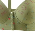 thumbnail image 3 of Lmueinov Bras for Women Supportive Wireless Push Up Bra Full Coverage No Underwire Floral Print Bralettes for Older Women, 3 of 3