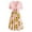 D-Pink, variant on Kcodviy Women Short Sleeve Bow Womens Dresses Casual Summer Knot Bandage Top Sunflower Work Dresses for Women office Print Mini Dress Suit Summer Dresses for Women Work Casual Dress