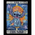 thumbnail image 2 of Boy's Lilo & Stitch Star Tarot Card  Graphic Tee Black Medium, 2 of 5