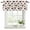 White, variant on 2 Pack Farmhouse Rooster Valances for Windows Bedroom Living Room Window Treatments, Vintage Watercolor Flowers Beige Rod Pocket Valance Drapes Short Kitchen Curtains Over Sink 54"x18"