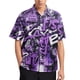 thumbnail image 3 of Camisa hawaiana divertida para playa para hombre, camisas con botones y estampado 3D de grafiti abstracto, camisas de vacaciones de verano de manga corta, 3 of 5
