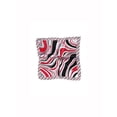 thumbnail image 2 of INSPIRE CHIC 5 Pcs Women's Scarves Retro Striped Square Lightweight Kerchief Neckerchief 5pcs-50x50cm Warm Red White, 2 of 4