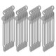 thumbnail image 1 of 40 correas de silicona para cables, organizador de cables para auriculares, audio, organizador de cables de sujeción reutilizable (gris), 1 of 8
