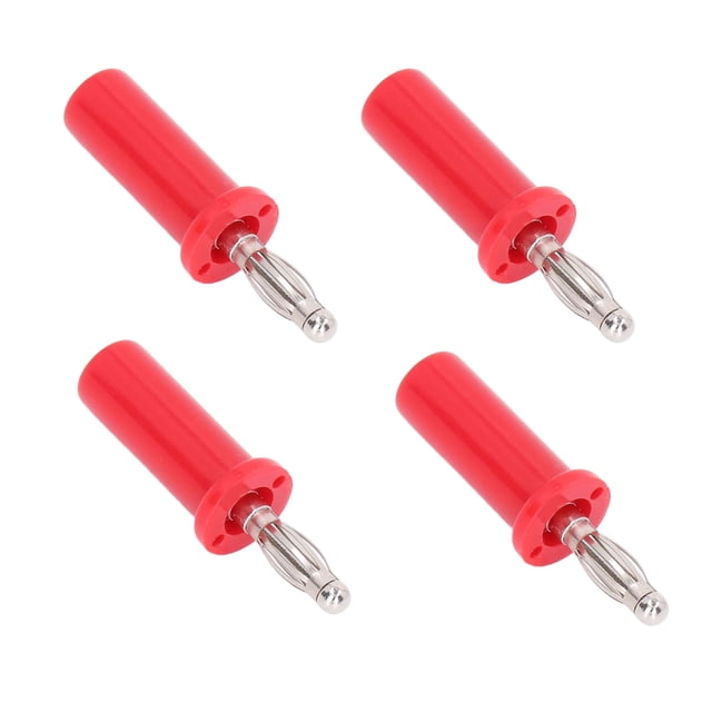 Conector tipo banana, 10 piezas Linternas Conector tipo banana Conector tipo banana Conector tipo banana soldado Características líderes de clase