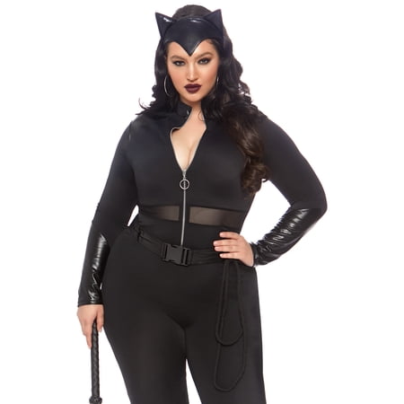 Leg Avenue Women's 3 Pieces Sultry Supervillain Costume