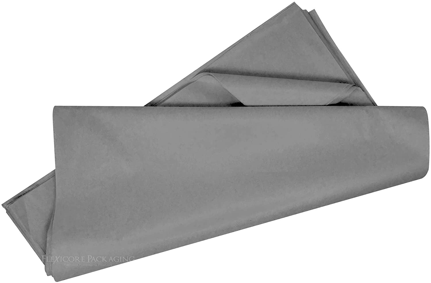 Flexicore Packaging Gray Gift Wrap Tissue, (100 Rolls)