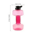 thumbnail image 2 of BEADCEST Botella De Plástico Rosa Con De Para Uso Deportivo Y Fitness, 2 of 7