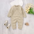 thumbnail image 5 of Rovga Toddler Baby Round Neck Knit Romper Cotton Long Sleeve Boys Girls Sweater Clothes Baby Jumpsuit Cute Clothing, 5 of 9