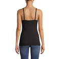 thumbnail image 4 of No Boundaries Ribbed Cami Top, 5-Pack, Women's XXS-XXL, 4 of 9