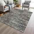 thumbnail image 6 of Dalyn Rugs Machine Washable Indoor/Outdoor Chantille Brown 2'6" x 3'10" Rug, 6 of 9