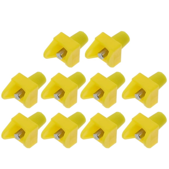 10pcs Poultry Water Chicken Waterer Heated Chicken Waterer Chicken Water Nipple Chicken Waterer Nipple Chicken Nipple Waterer Automatic Chicken Waterer Chicken Water Nipple