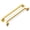 MultiColor, variant on Hickory Hardware H076705-BGB 224 mm Center to Center Forge Pull, Brushed Golden Brass
