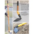 thumbnail image 6 of Ashman Online Garden Hoe – Sturdy Hand Tiller – Heavy Duty Steel Blade for Digging, Loosening Soil (1 Pack), 6 of 7