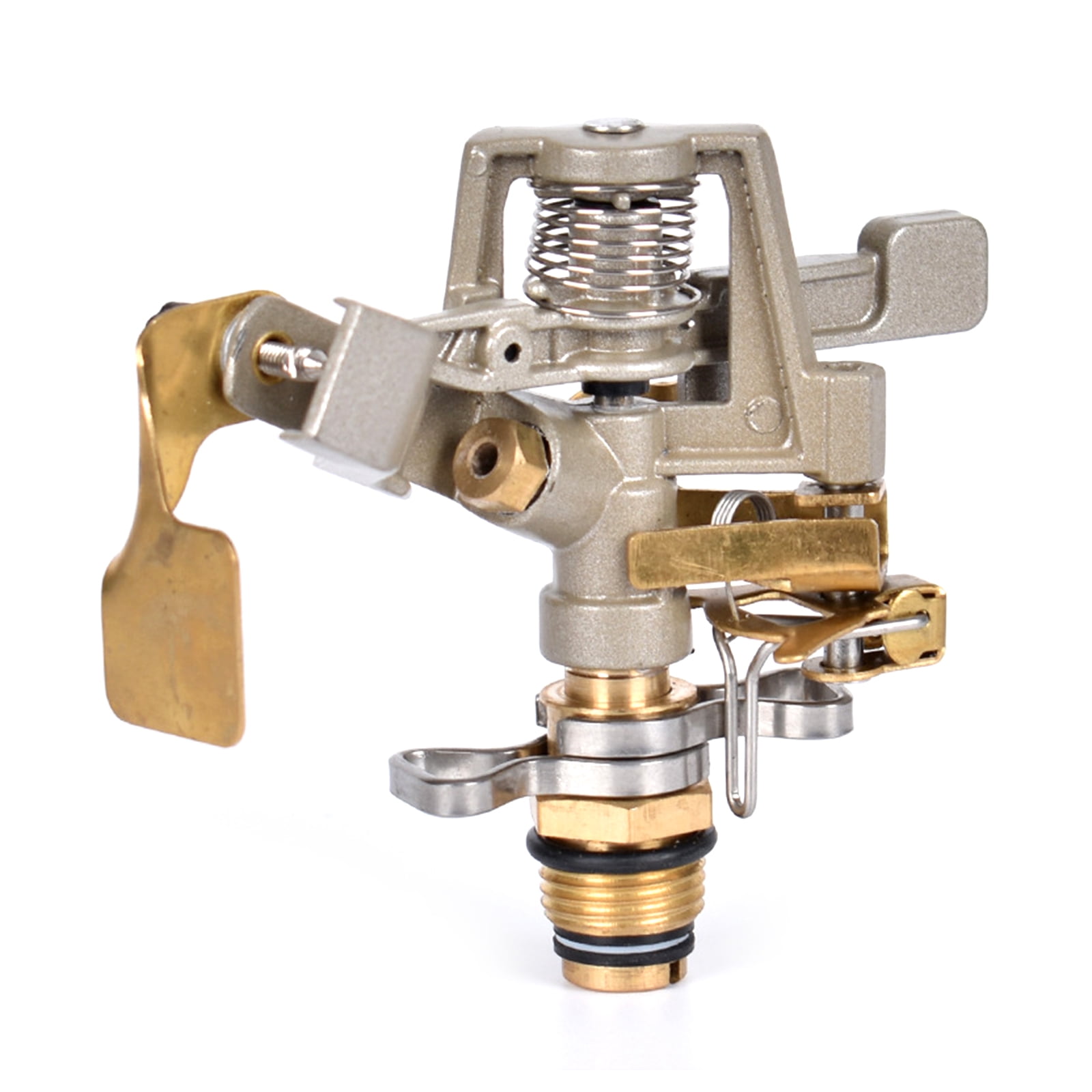 Sprinkler for Lawns Water Sprinkler for Lawns Hose Sprinkler Metal Pulsating Sprinklers Heavy Duty Adjustable