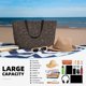 thumbnail image 5 of Easygdp Dinosaur Bolsa de Viaje de Playa de Gran Capacidad, Bolsa Tote Perfecta para la Playa, Escapadas de Fin de Semana y Viajes, 5 of 7