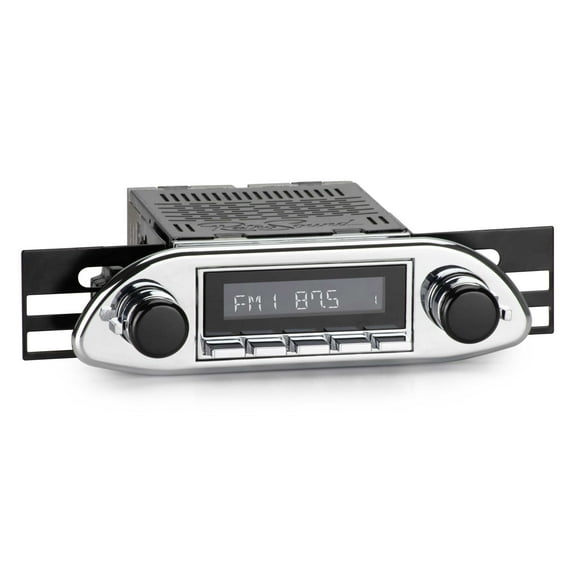 RetroRadio Compatible with 1950-65 Porsche 356 Features Include Bluetooth, HD, SiriusXM Ready, AM/FM LC-M4-311-40-80P1