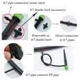 thumbnail image 4 of 60 Pieces 360 Degree Adjustable Irrigation Drippers with Barbed Connector for 4/7 MM Tube, Water Flow Irrigation System, 4 of 8